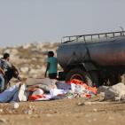 الاحتلال يصادر 6 بركسات سكنية للبدو قرب بلدة جبع شمال القدس