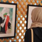 طلبة فنون اسعاد الطفولة ينظمون معرض