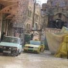 الامطار تغرق البلدة القديمة في الخليل