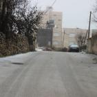 تساقط البرد في الخليل