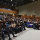 الأوركسترا الوطنية الفلسطينية بقيادة فنسنت دو كورت في جامعة بيزيت