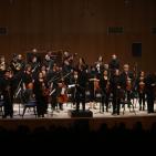 الأوركسترا الوطنية الفلسطينية بقيادة فنسنت دو كورت في جامعة بيزيت