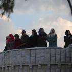 اهالي قرية بدرس يمنعون الاحتلال من هدم منزل في القرية