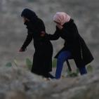 اهالي قرية بدرس يمنعون الاحتلال من هدم منزل في القرية