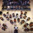 تتجلى أوركسترا المعهد الوطني للموسيقى في إظهار الإبداع الموسيقي الفلسطيني في جامعة بيرزيت