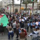 الأحتفال المركزي لرفع العلم الفلسطيني في رام الله