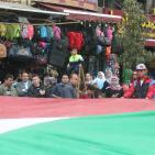 الأحتفال المركزي لرفع العلم الفلسطيني في رام الله