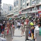 احتفالات سبت النور في مدينة رام الله