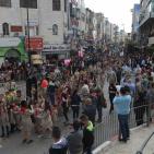 احتفالات سبت النور في مدينة رام الله