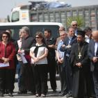 حفل تدشين شارع القس عودة الرنتيسي بجانب ميدان نيلسون مانديلا‎