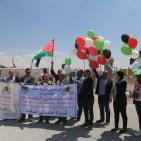 جنود الاحتلال يقعمون اعتصاماً سلمياً للصحافيين امام بوابة سجن عوفر في اليوم العالمي لحرية الصحافة