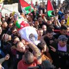 تشييع جثمان الشهيد محمد عقل في الخليل 