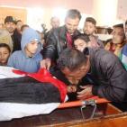 تشييع جثمان الشهيد 