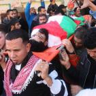 تشييع جثمان الشهيد 