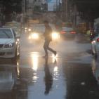 أجواء العاصفة في قلنديا وكفر عقب ورام الله