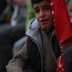 جماهير نابلس تشيع جثمان الشهيد قينو في عراق بورين