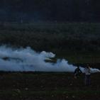 مواجهات بين الشبان وقوات الاحتلال على حاجز حوارة جنوب نابلس