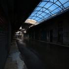 الاضراب يعم أرجاء مدينة نابلس 