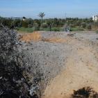 أثار القصف العنيف شرق غزة