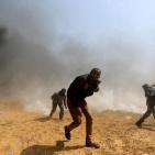 غزة: الاحتلال يغرق المسيرات بالغاز المسيل للدموع