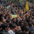 تشييع الشهيد ثائر رابعة في جباليا