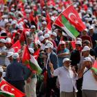 صور.. الحمد الله يشارك بمسيرة في اسطنبول ويوجه رسالة خلالها