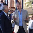 زيارة الأمير وليام لمدرسة الفرندز في رام الله