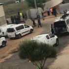 صور وفيديو- جرافات الاحتلال تهدم منزلين في قلنسوة