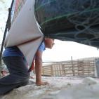 حياة الاطفال في تجمع الخان الاحمر بالقدس