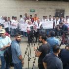 الطواقم الطبية تتطالب بحماية من بطش الاحتلال الإسرائيلي