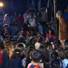 عرض في خيمة بيرزيت ضمن مهرجان سيرك فلسطين