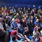عرض في خيمة بيرزيت ضمن مهرجان سيرك فلسطين