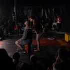 عرض في خيمة بيرزيت ضمن مهرجان سيرك فلسطين