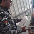 طوباس: ضبط مبيدات زراعية ممنوعة من التداول