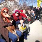 الخليل: وقفة تضامنية مع أسرى سجن 