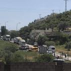 اصابات في حادث سير بين سيارة فلسطينية وأخرى للمستوطنين غرب رام الله