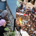 شاهد: المئات يشيعون جثمان الشهيد دويكات في بيتا