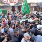 بالصور: الآلاف يشيعون جثمان شهيد الفجر الفتى عماد حشاش في مخيم بلاطة