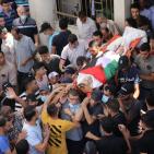 شاهد: تشييع جثمان الشهيد أحمد صالح شمال قطاع غزة