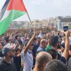 بالصور.. تظاهرة في أم الفحم احتجاجا على جرائم القتل وتواطؤ الشرطة