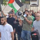 بالصور.. تظاهرة في أم الفحم احتجاجا على جرائم القتل وتواطؤ الشرطة