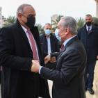 رئيس الوزراء يستقبل نظيره الأردني في رام الله