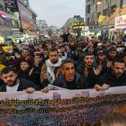 صور: فعاليات إسنادية للأسير ناصر أبو حميد في رام الله ونابلس