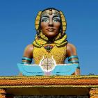 بالصور.. تماثيل من البرتقال والليمون بمهرجان في فرنسا