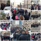 موظفو شركة كهرباء القدس يواصلون فعالياتهم المنددة بالاعتداءات