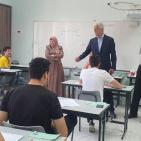 عورتاني يتفقد سير امتحان الثانوية العامة في تربية رام الله والبيرة
