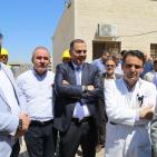 وضع حجر الأساس لقسم الكلى في مشفى درويش نزال الحكومي بقلقيلية