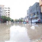 غزة في أول منخفض شتوي