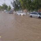 غزة في أول منخفض شتوي