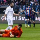 برشلونة يتوج بطلا للسوبر بعد فوزه على ريال مدريد بثلاثية